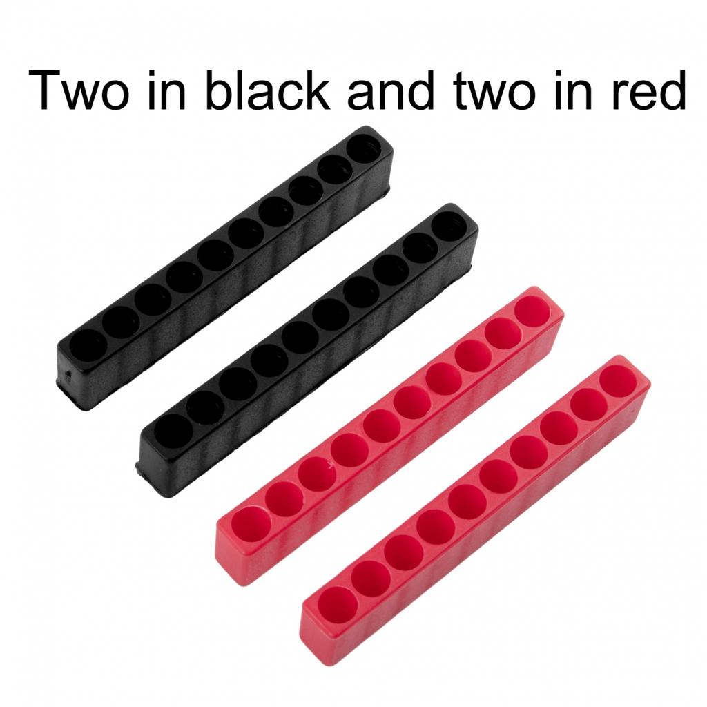 Black Red Screwdriver Storage Easy To Organize 1/4inch Hex 1/4inch Hex