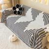 Non Slip Chenille Sofa Cover Striped Sofa Towel Thickened Couch Covers for Living Room L-type Sofa Towel French Home Decor Cloth