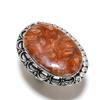 Sunstone Gemstone Handmade 925 Sterling Silver Gift Jewelry Ring Size 10 P3S65