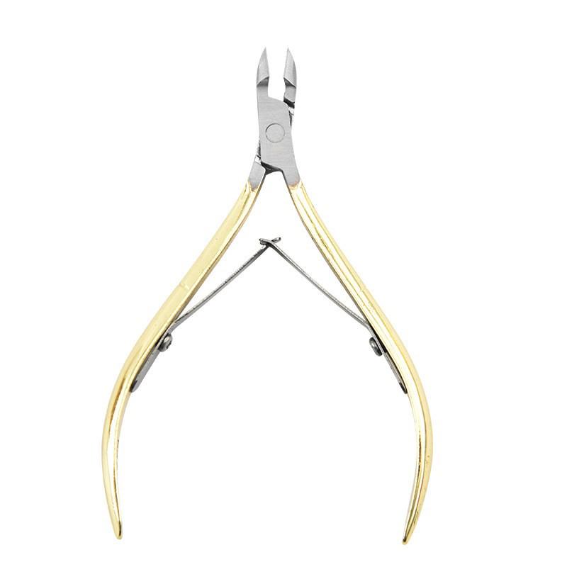 D501 Stainless Steel Beauty Nippers - Dead Skin Scissors for Nails and Cuticles