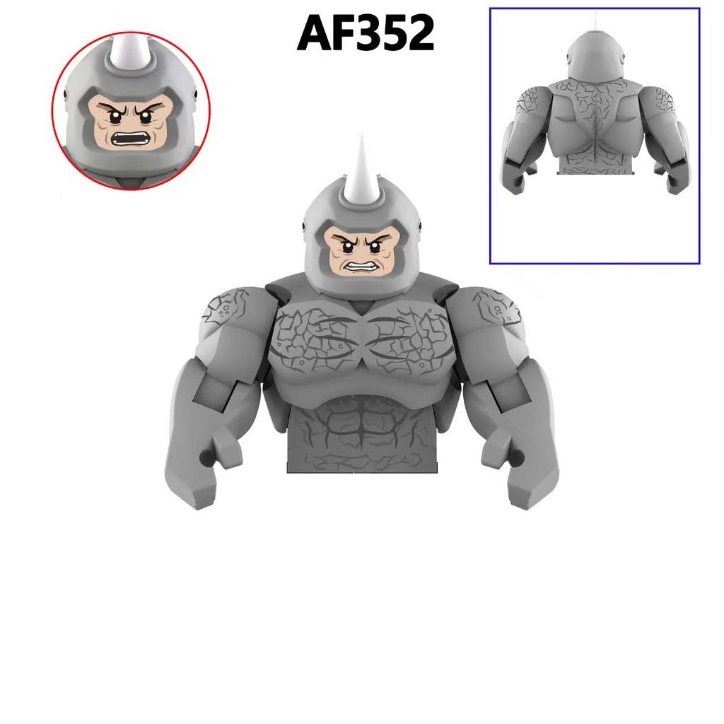 Non-Toxic New Movable Model Mini Bricks Lizard Rhino Abomination Assemble Compatible Action Figures Puzzle Kids Toy Building Blocks Gifts