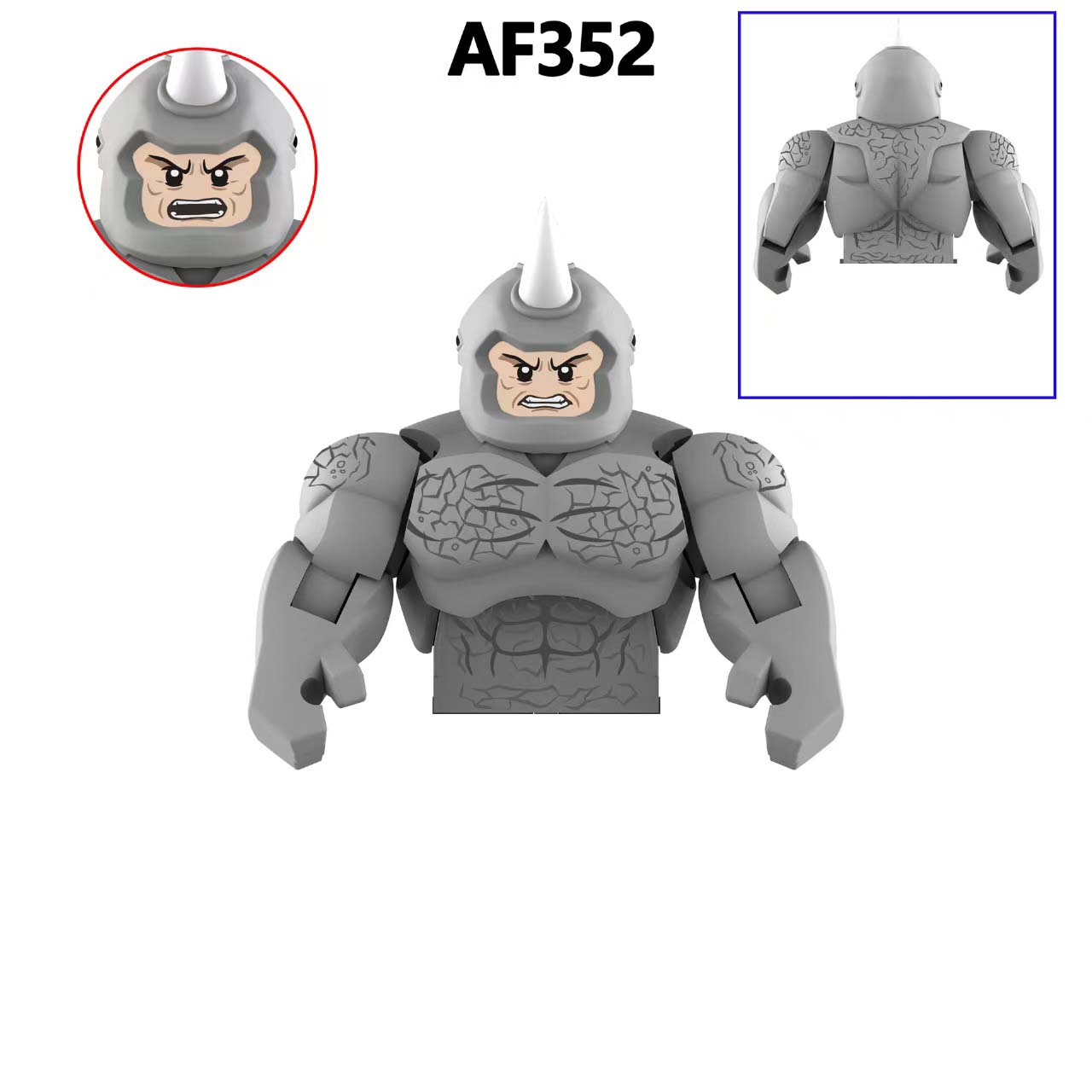 

Новая Подвижная Модель Мини-Кирпичи Ящерица Носорог Ужас Сборка Совместимые Фигурки Действия Головоломка Детская Игрушка Строительные Блоки Подарки