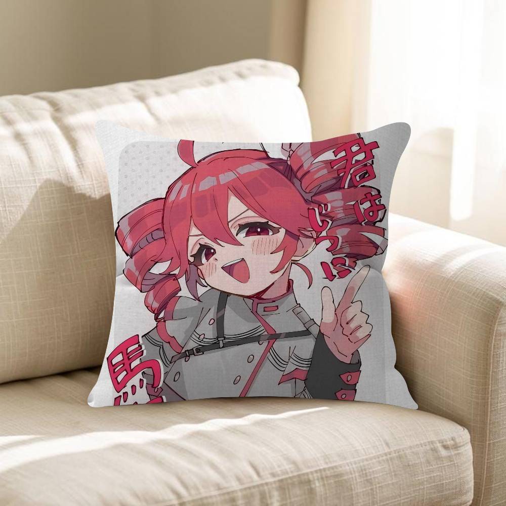 KKasane Teto Pillow Cover Sofa Cushion Cover Home Room Decoration Children Gift