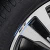 Car Wheel Side Rims Emblem Stickers for Mitsubishi Lancer ASX L200 Colt Pajero Outlander Mirage Eclipse Exterior Decoration QC3