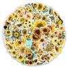 54 Sunflower Style Graffiti DIY Decorative Stickers for Laptop and Car.