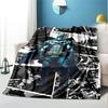 Batman Pattern Blanket for Home Decoration, Bed, Sofa, Car Travel, Camping, Suitable for All Seasons, Birthday Christmas Gift