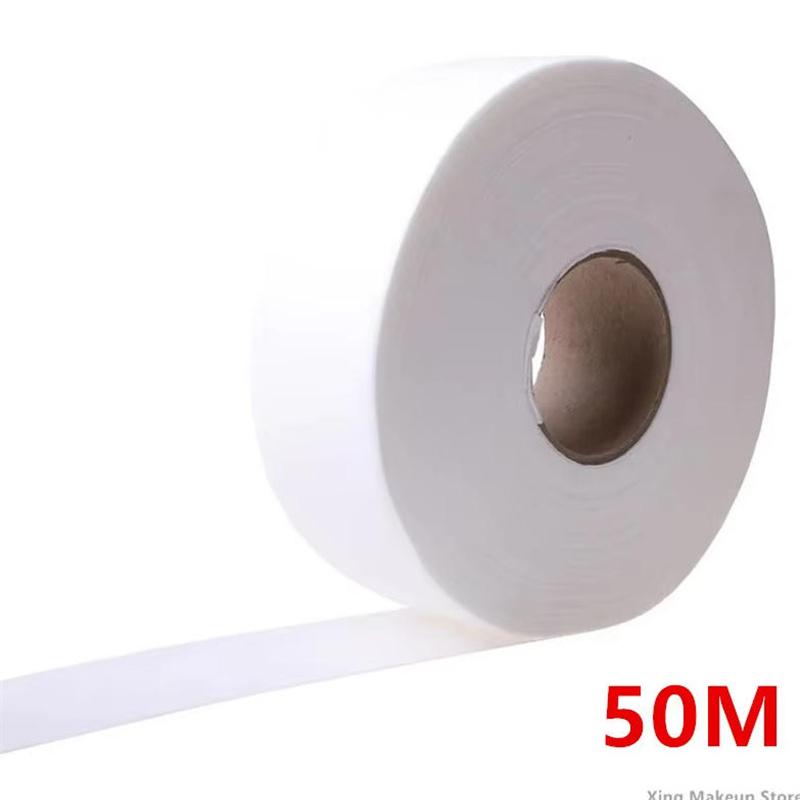 1 Rouleau 50m 100m Bandes de Cire Non Tissées Pour l'Épilation Corporelle Rouleaux de Papier Cire Épilation Épilateur Salon de Beauté