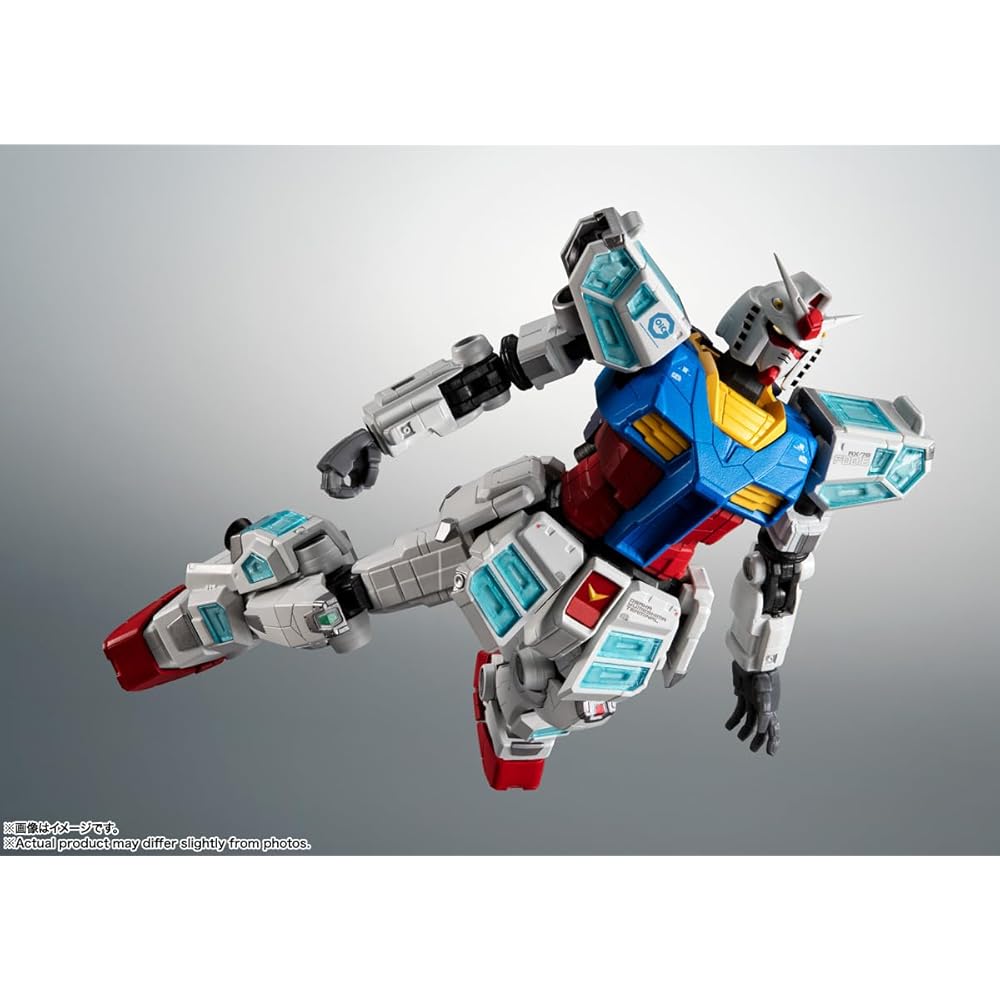 TAMASHII NATIONS Robot Spirits RX-78F00/E Gundam Figure 130mm PVC ABS Painted Action Figure