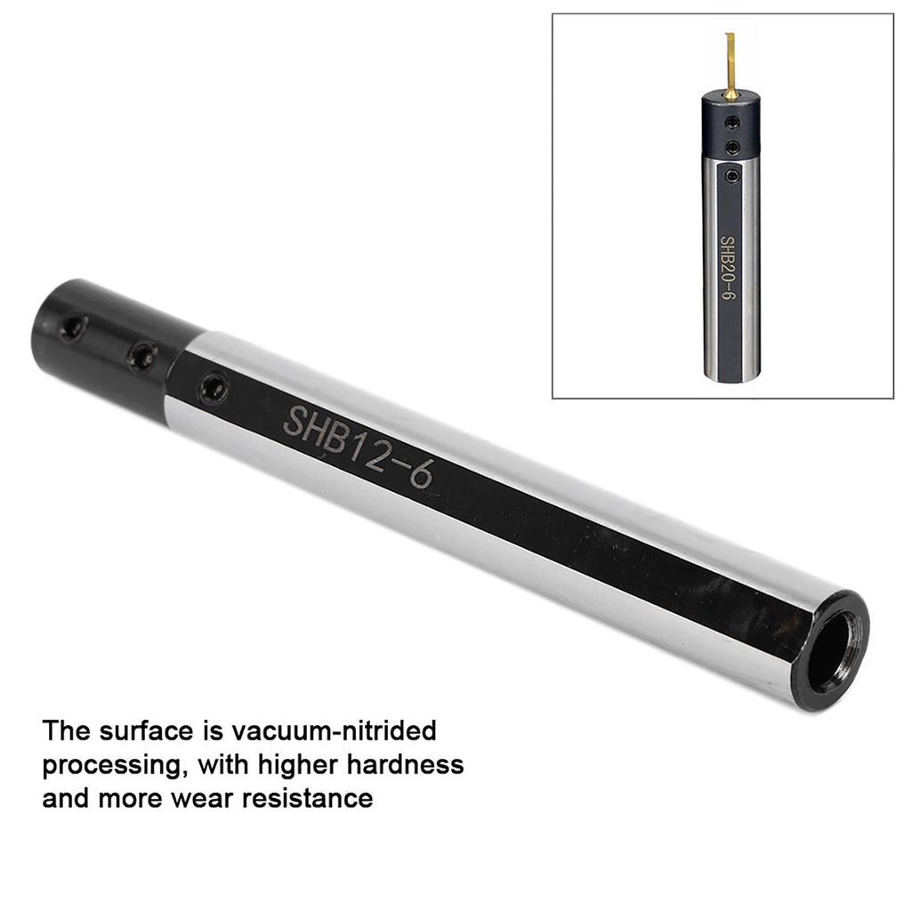 Malý vyvrtávací tyč HSS soustružnický prodlužovací nástroj pro CNC soustružení frézování SHB12SHB1206