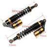Motorrad-Hinterradstoßdämpfer 380mm Federung Paar Universal RS2G