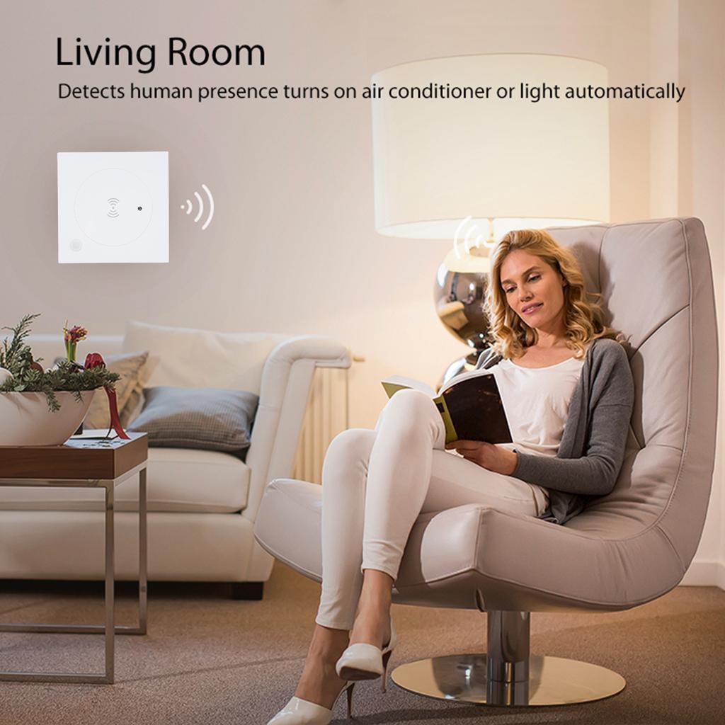 Sensore di Presenza ZigBee Rilevatore di Movimento del Corpo ad Alta Velocità Frequenza Radar 24GHz Rileva Illuminazione