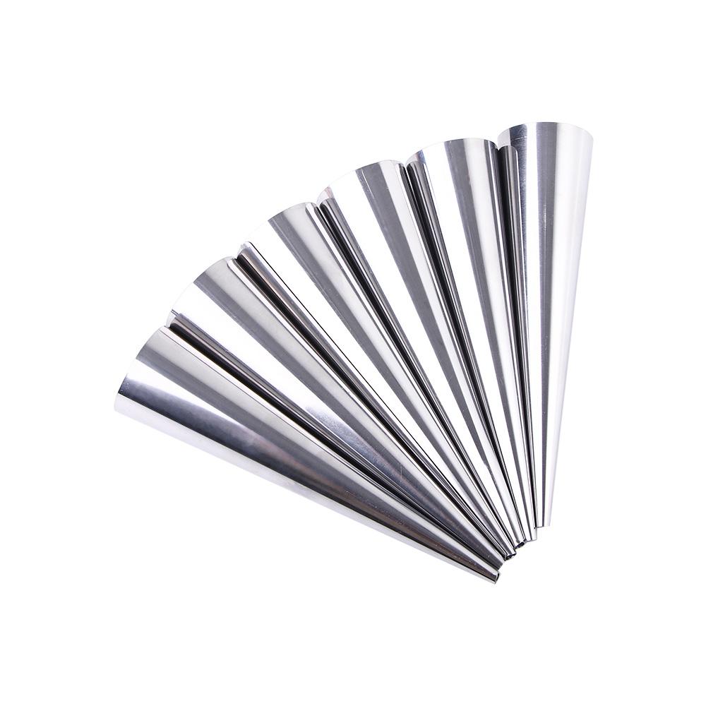 cone bakeware pastry roll cream horn bread baking tool waffle cone mold cannoli tubes brioche mold