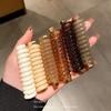 Neue Mode Einfache Telefon Draht Elastische Haar Bands Koreanische Gummiband Haar Ringe Gum Für Frauen Mädchen Haar Zubehör Kopfbedeckungen