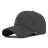Men's Winter Fleece-Lined Baseball Cap with Earflaps