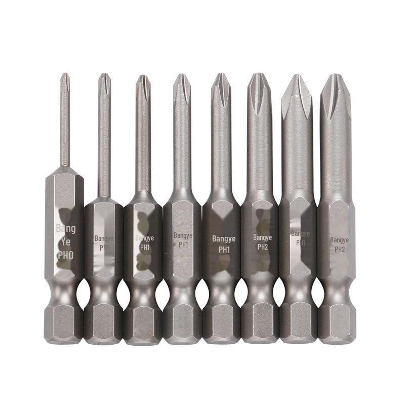 Bangye S2 Steel Pneumatic Phillips Screwdriver Head for Electric Drill