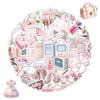 50 Human Teeth & Organs Cartoon Stickers - Waterproof Decorative Doodles for Water Bottles, Phones, Laptops, Suitcases (50-Pack)