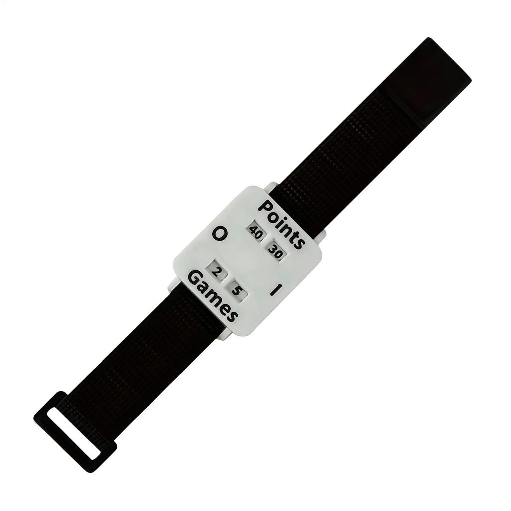 Tennis Score Keeper Wrist Band Big Screen Adjustable Counter Lightweight Wrist Score Keeper For Tennis Sports Training Accessory