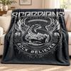 Scorpions blanket Flannel Blanket Soft Cozy Plush Throw for Sofa Bed Lightweight Home Decoration Outdoor camping