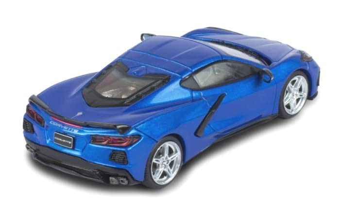 IXO 1/43 Chevrolet Corvette Stingray C8 2020 Metallicblau