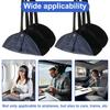 2Pcs Portable Foot Hammock Suspended Adjustable Travel Hammock Office Desk Foot Rest with Storage Bag Car Airplane Foot Hammock