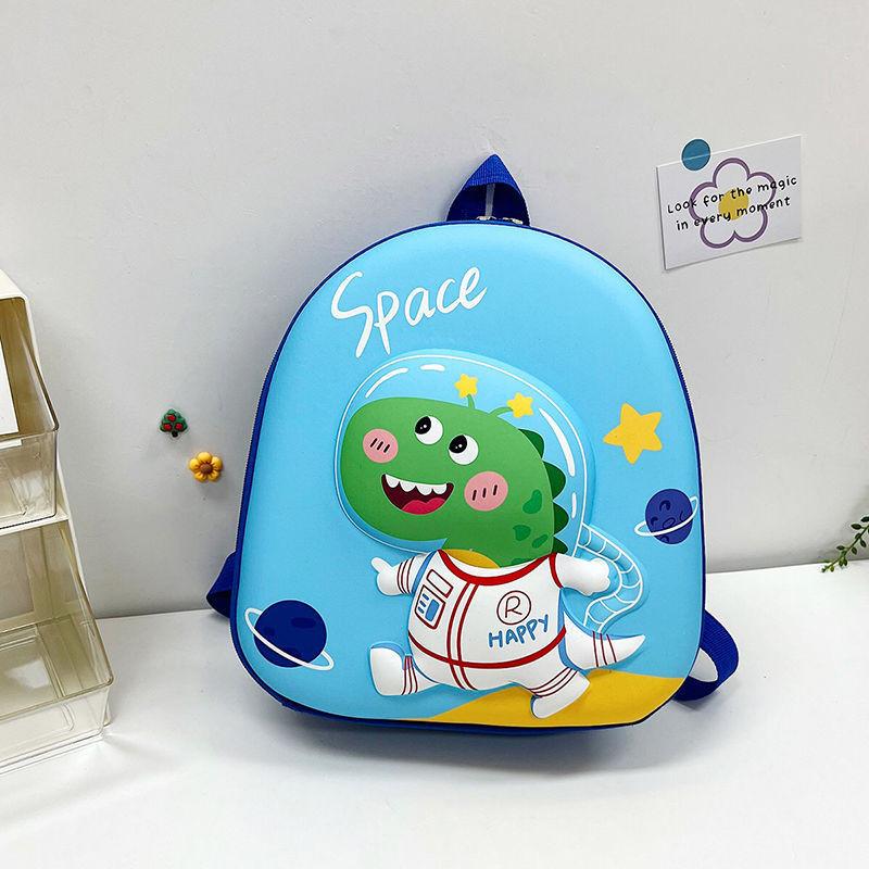 Cartoon Dinosaur Childrens Backpack With Arc Shoulder Straps For Preschoolers Special Characters Included