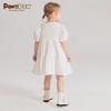PawinPaw Girls' Cartoon Bear Summer Embroidered Princess Dress