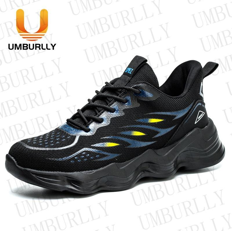 

Customized breathable labor insurance shoes, flying weaving fashion, anti-smashing and anti-piercing work safety shoes, spring steel baotou protecti 41