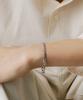 Silvertag Stb-26Ss2 Dual Curve Link Chain Bracelet