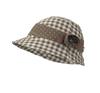 CAPOR Camellia Hat Check Size C322FBDL Dress-Up Cover, Brown, M,