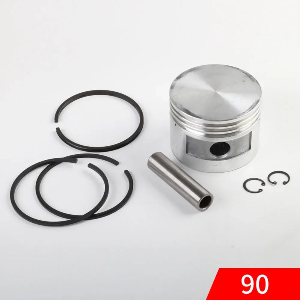 High Performance Air Compressor Piston Kit with Essential Accessories Including Pins and Circlips for Effective Repairs