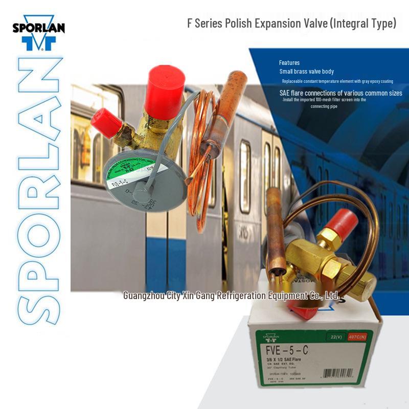 Sporlan FVE-3-C/Z Thermostatic Expansion Valve for R404 Refrigerant FVE-3-C