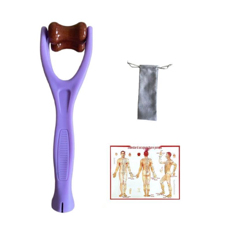 Holz Magnetische Perlen Finger Massage Roller