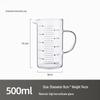 Shangqi 1000ml Transparent Glass Measuring Mug Set