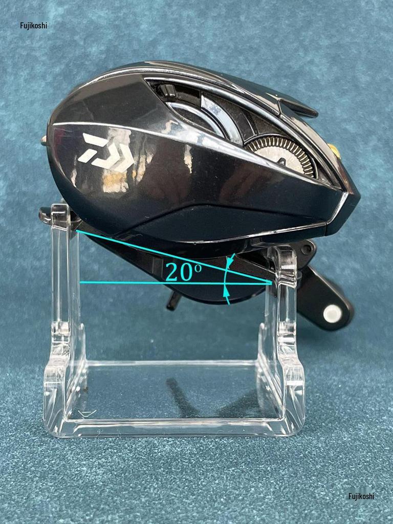 Lure Baitcasting Reel Holder & Display Stand for Fishing Line and Drum Reels