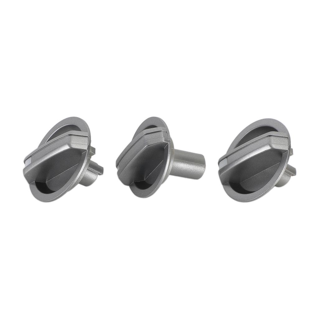 3pcs A/C Heater Fan Temperature Control Knob For Ford PJ PK Ranger 2005-2011