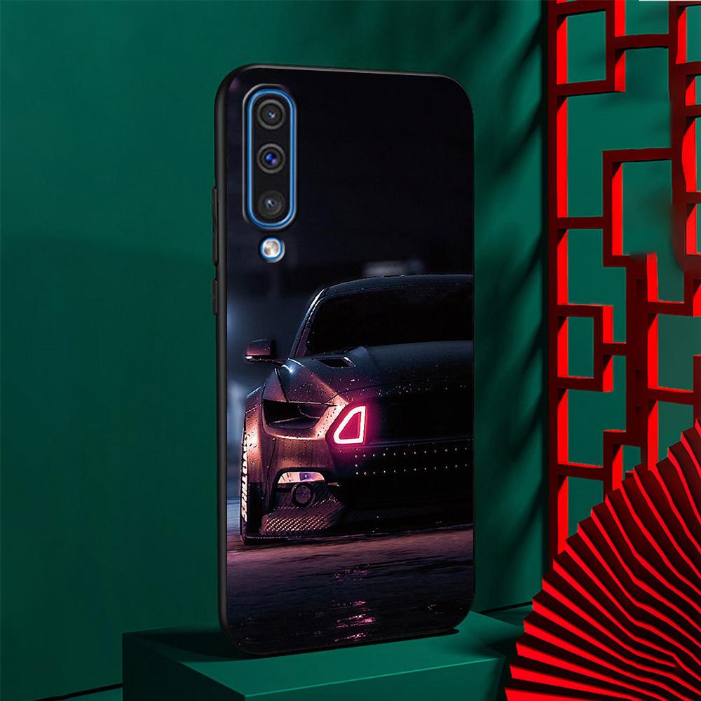 Car Cool Case for Samsung Galaxy A50 A10 A70 A30 A20s A20e A40 A10s A10e A90 5G A30s A60 A20 TPU Black Phone Cover A51 A52 Coque