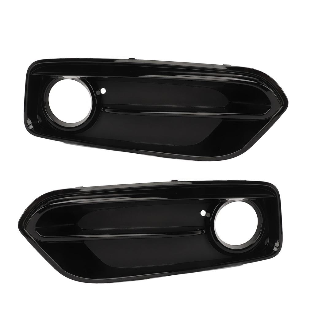 1pair Front Bumper Fog Lamp Grille 51117371667 Left Right Foglight Bezel Cover for 1 Series F20 F21 2015 To 2019