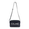 CELINE  194503DOT.38SI Shoulder Bag Black Calfskin Women