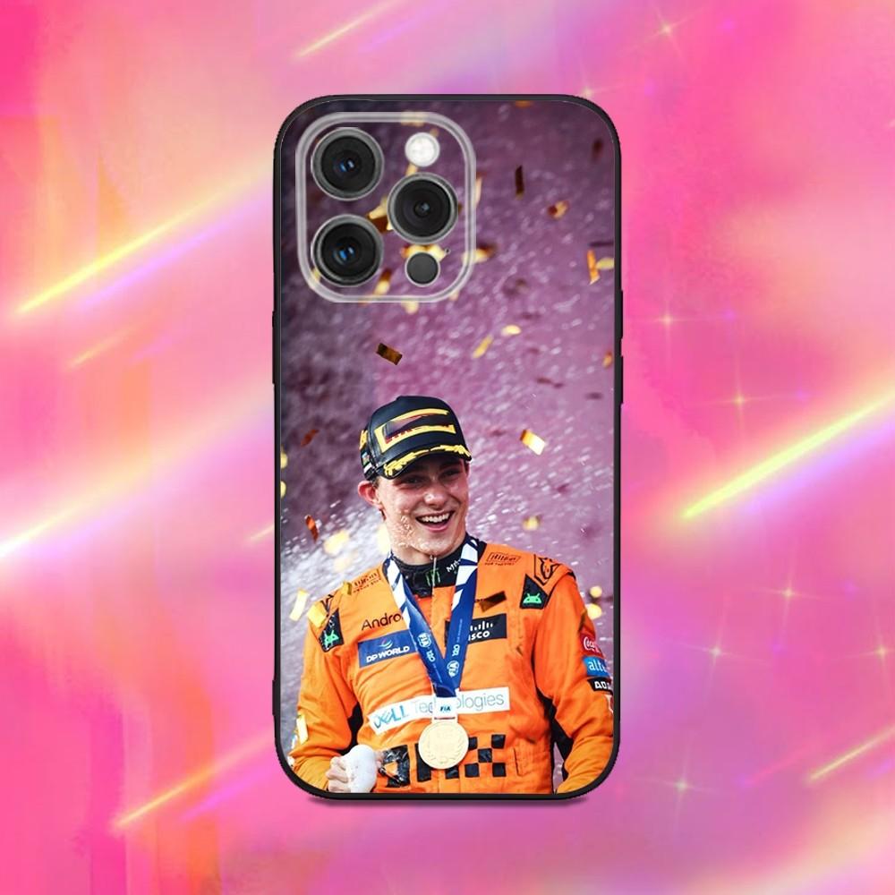 

F1 81 O-Oscar P-Piastri Phone Case For iPhone 16,15,14,13,12,11,Pro,Max,Plus,X,XS,XR,SE,8,7,Mini,Soft Silicone Black Case iPhone14
