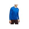 Nike Round Neck Long Sleeve Printed Logo T-Shirt Men Tops Blue AJ7569-438