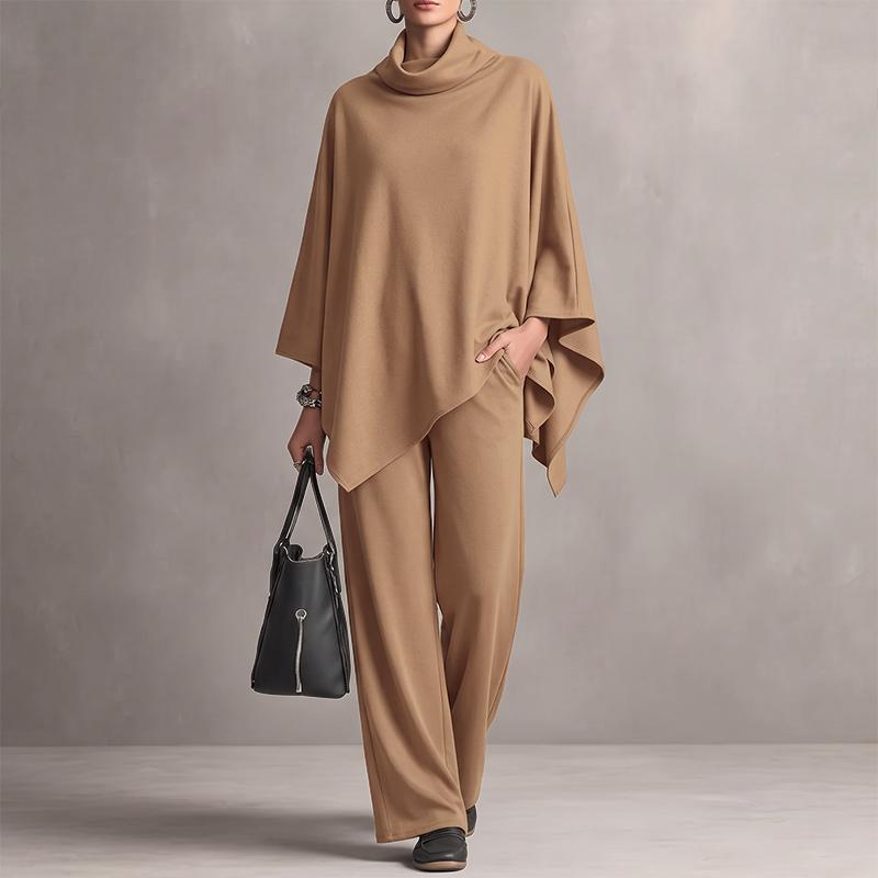 ZANZEA Women 3/4 Sleeve Asymmetrical Blouse And Long Pants Breathable Casual Two Piece Suit Sets