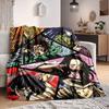 1pc Demon Slayer Blanket Versatile for Couch, Office Bed
