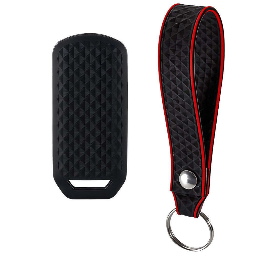 Silicone Holder Key Case For Honda Sh 125 Forza 350 250 750 Adv 150 X-Adv Sh150I Sh300 150 Pcx 125 - Keychain Key Cover