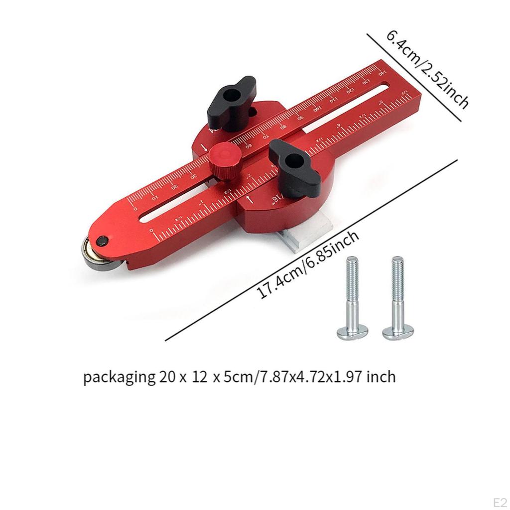 Thin Rip Jig Table Saw Guide Fence Red Woodworking Tools