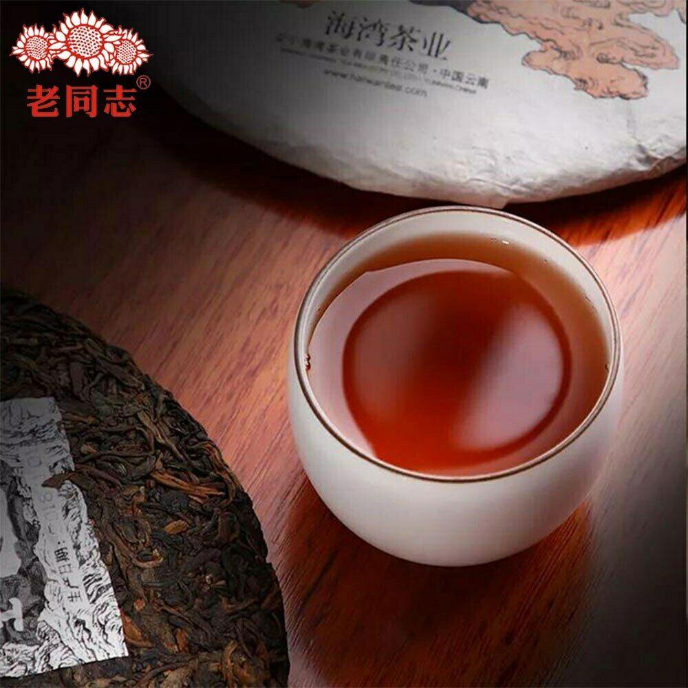 2018 Haiwan Shu Puer Chinese Tea Liang Gong Peng Tu Ripe Puer Chinese Tea 400g