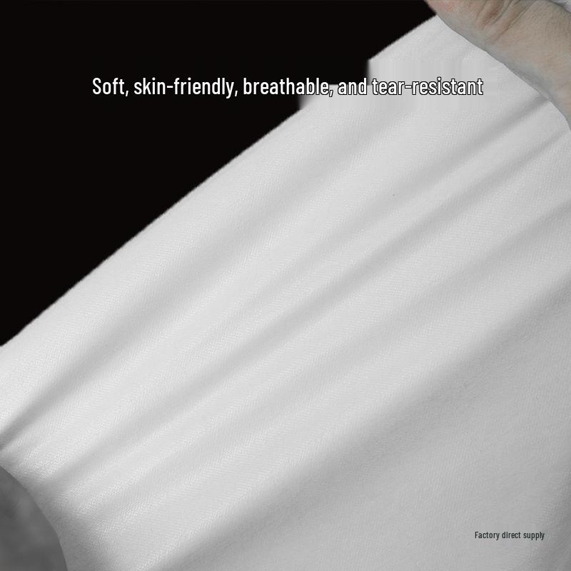 Waterproof Oil-Proof Disposable Massage Bed Sheets with Hole - Thickened Non-Woven Design for Beauty Salon.