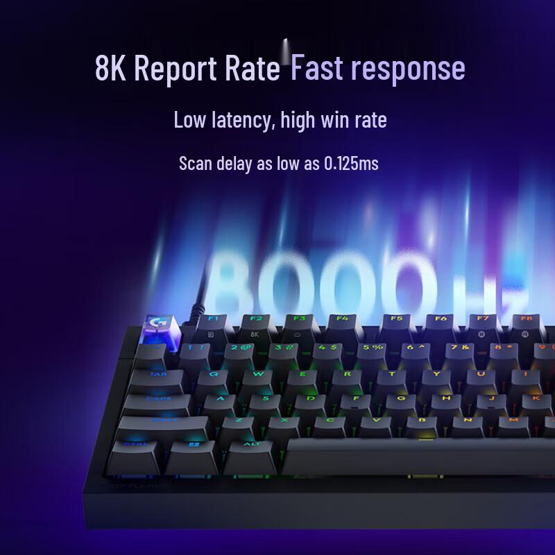 Logitech G316 X 8K 98-Key Wired Hot-Swappable RGB Mechanical Keyboard