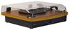 DENVER VPL-230 - Record Player with Built-in Speakers, Bluetooth, USB and SD and MP3 Card Slot, Walnut, Denver