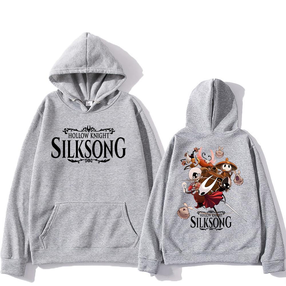 Hollow Knight Silksong Hot Game Hoodies Long Sleeve Fashion Casual Pullovers High Street Women Men Sweatshirt Fashion Streetwear