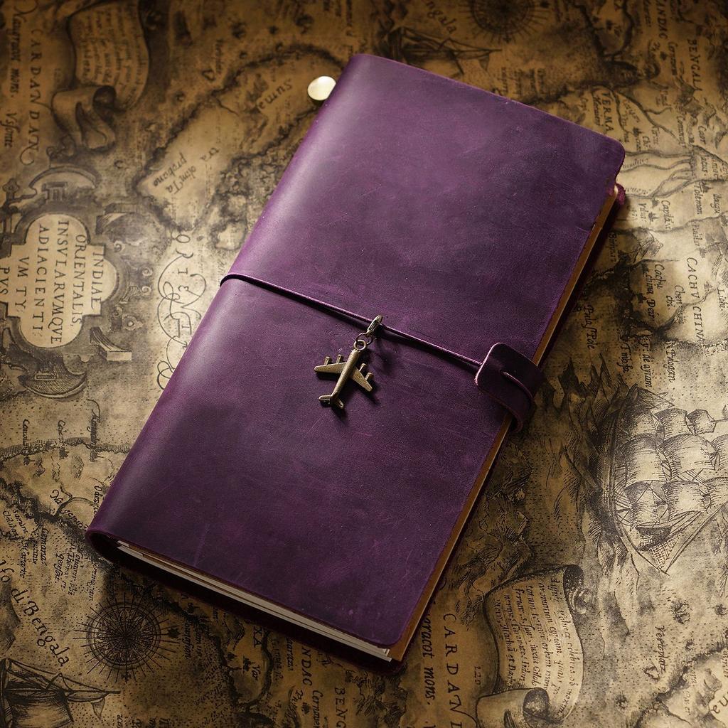 Full Grain Leather Diary Journal Workbook Custom Paper Notebook Leather Book Cover Jotter Vintage Notebook Leather Product